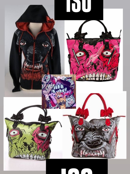 Iron Fist archival items in black